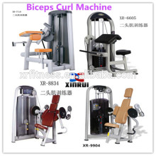 brandneue Pin Loaded Bizeps Curl Maschine / Arm Curl Fitnessgeräte zum Verkauf / kommerzielle Kraftgeräte in China